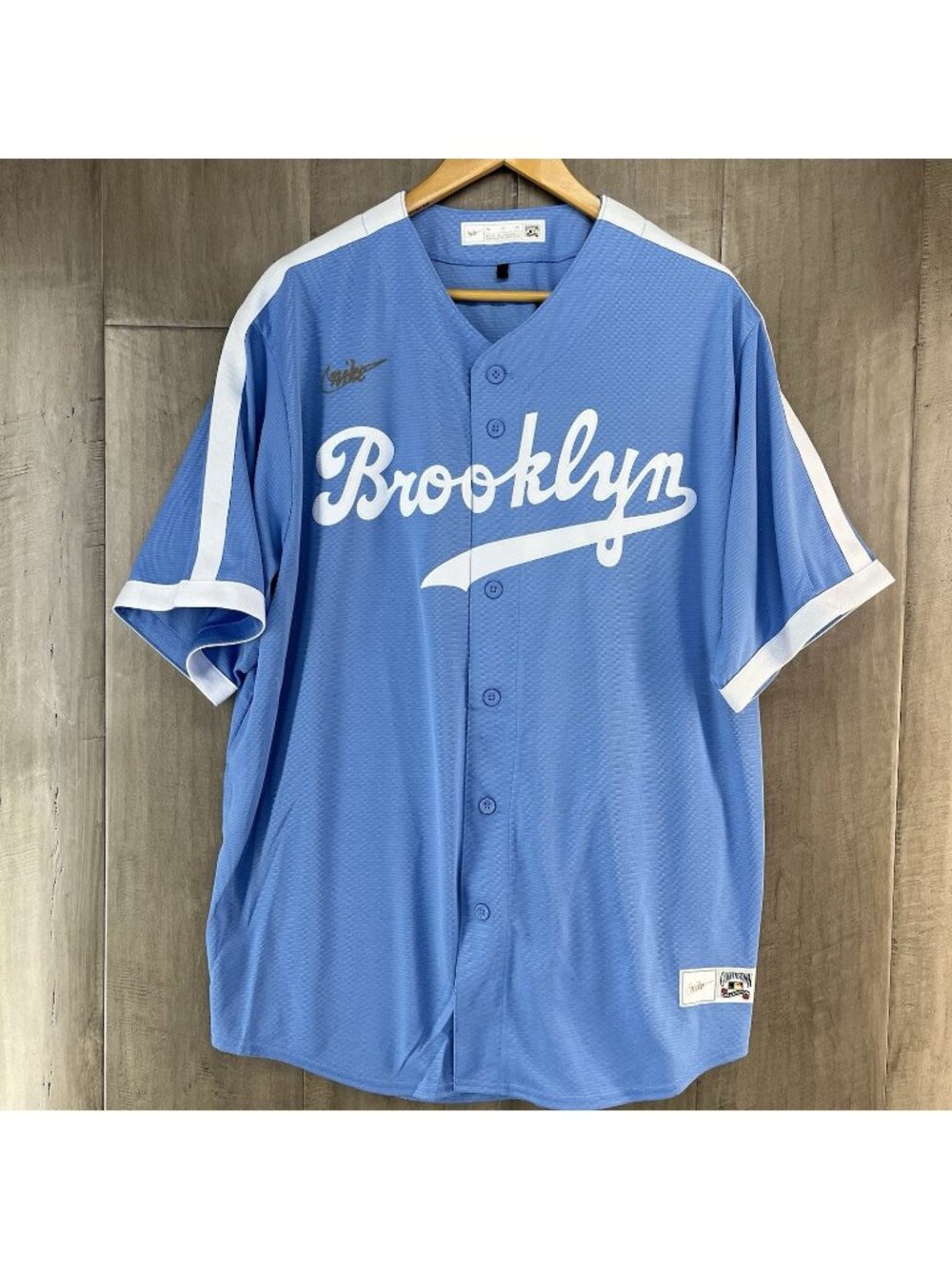 Nike Men's Brooklyn Dodgers Cooperstown Collection Jersey BLANK Size XL NWOT